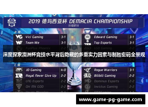 深度探索澳洲杯竞技水平背后隐藏的多重实力因素与制胜密码全景观 深度探索澳洲杯竞技水平背后隐藏的多重实力因素与制胜密码全景观